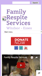 Mobile Screenshot of familyrespite.org